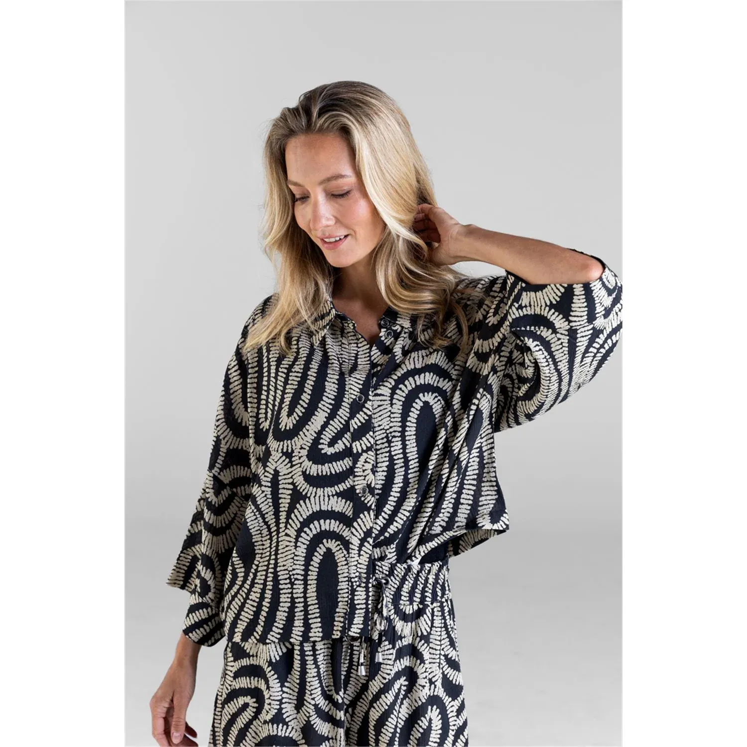 Poools blouse zebra print