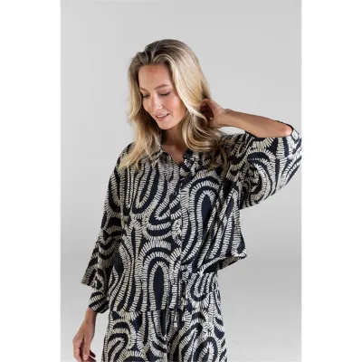 Poools blouse zebra print