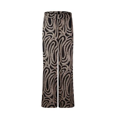 Poools broek zebra print