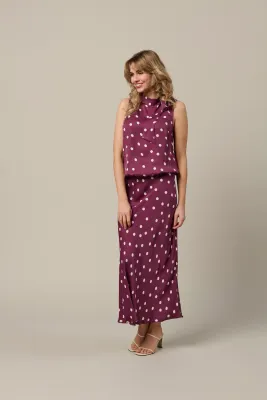 &amp;Co Woman rok dot print