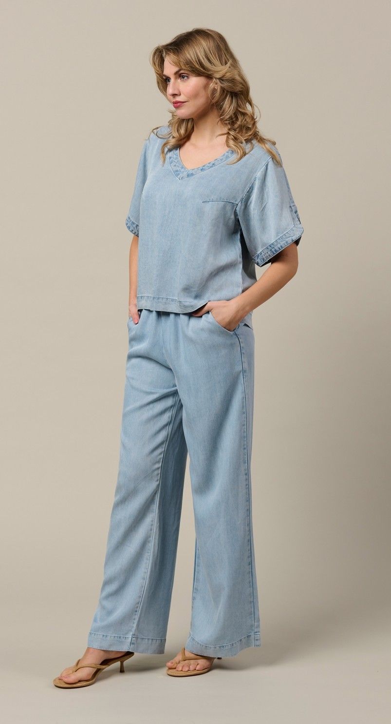 &amp;Co Woman pull-on broek jeans