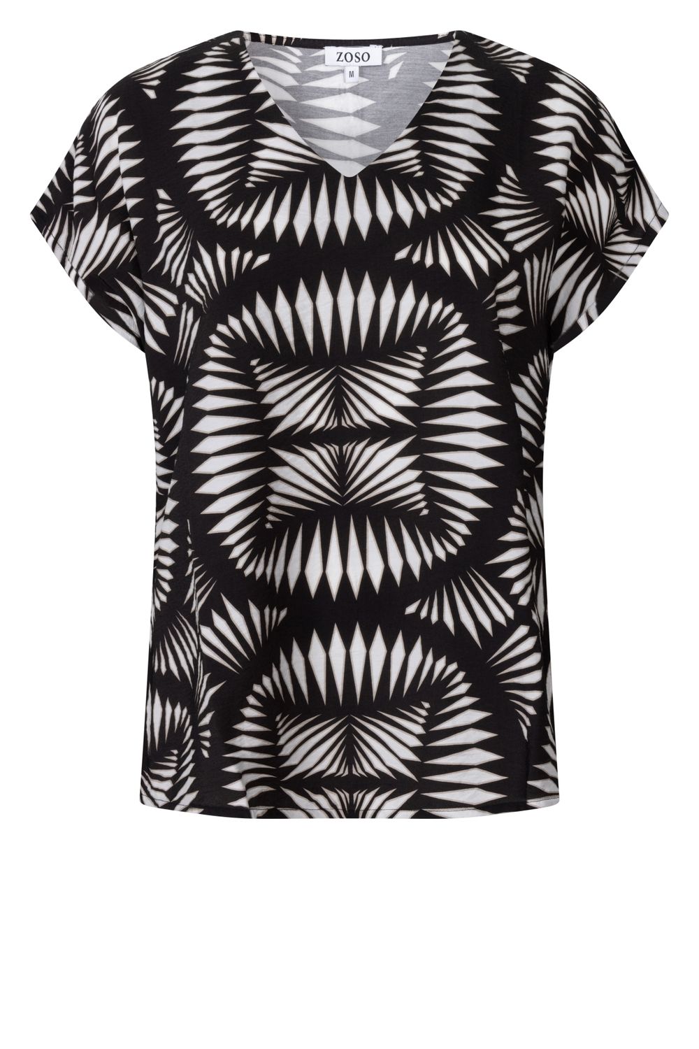 Zoso top grafische print
