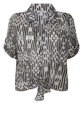 Zoso blouson knoopdetail