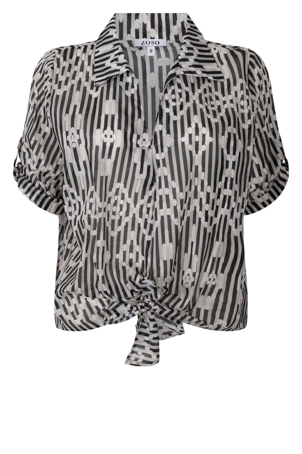 Zoso blouson knoopdetail