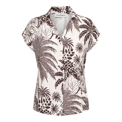 &amp;Co Woman blouse palm