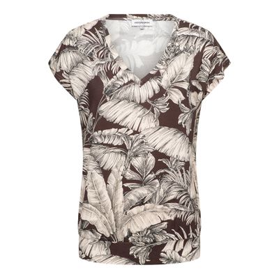 &amp;Co Woman shirt blad print