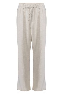 Zoso pull-on broek linnen-mix