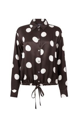 JNSN blouse dot print