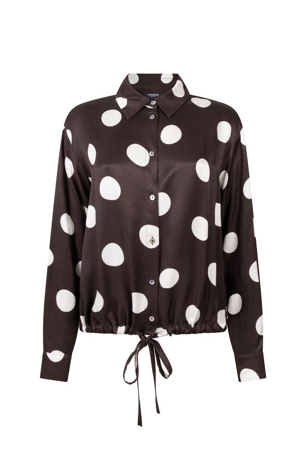 JNSN blouse dot print