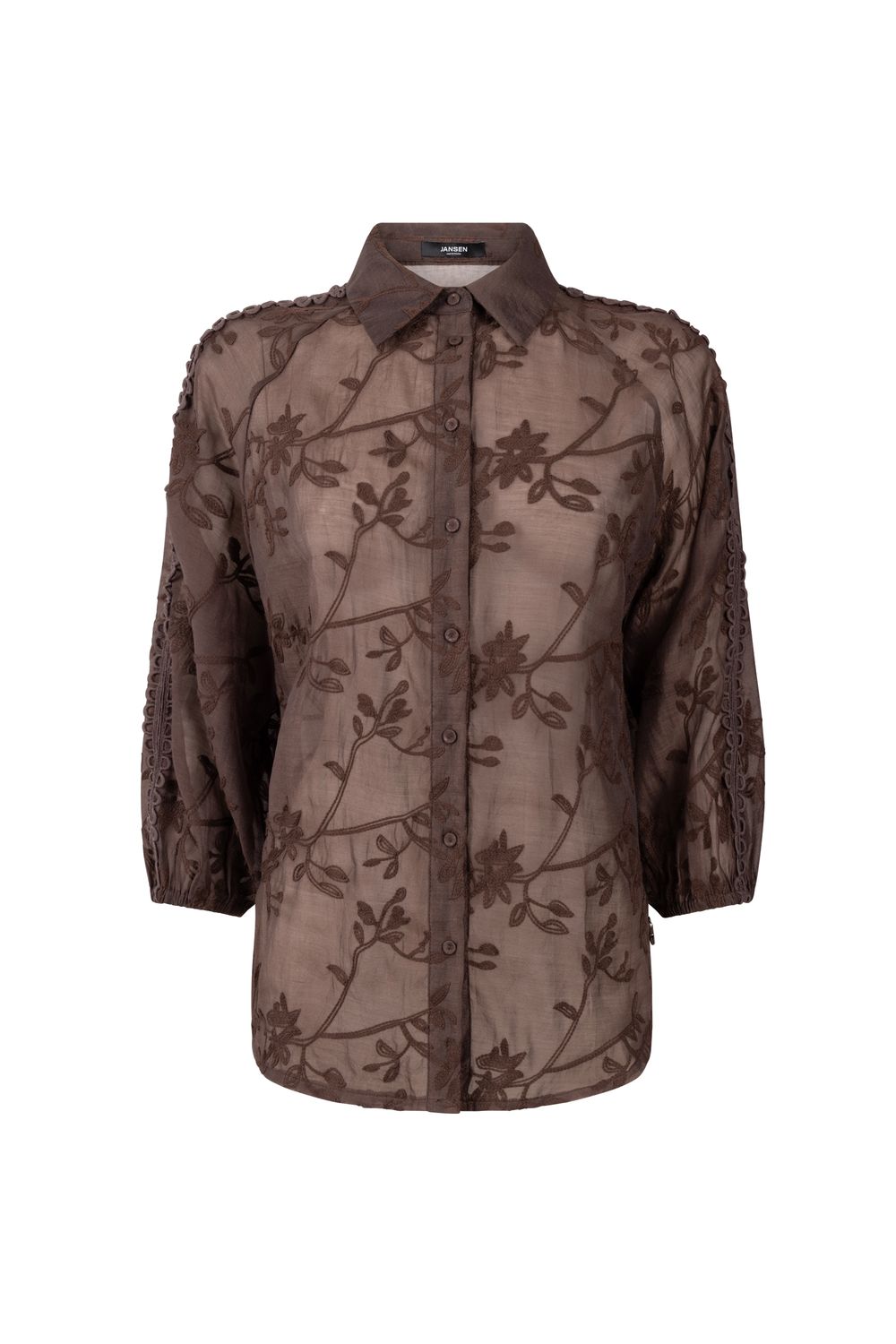 JNSN blouse bloemborduursel