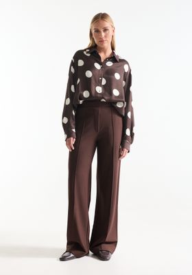 JNSN pantalon wide leg