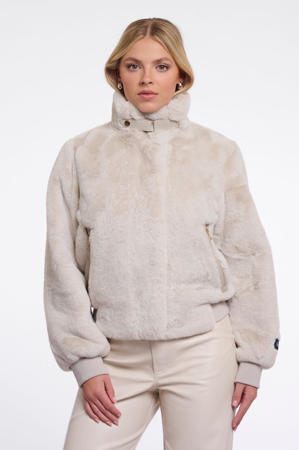 RINO&amp;PELLE jacket faux-fur