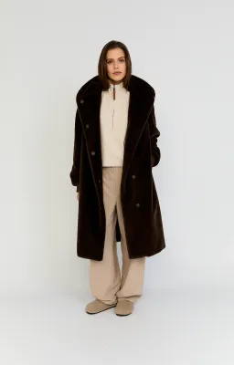 MSCW mantel faux-fur