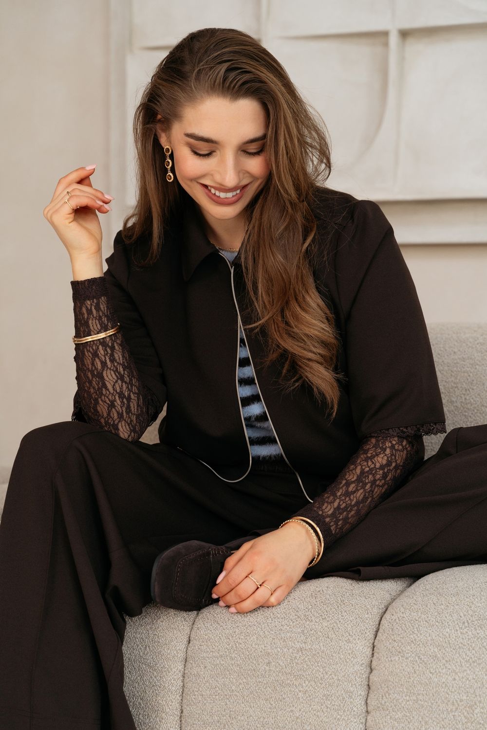 &amp;CO WOMAN jacket korte mouw