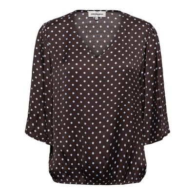 &amp;CO WOMAN blouson dots