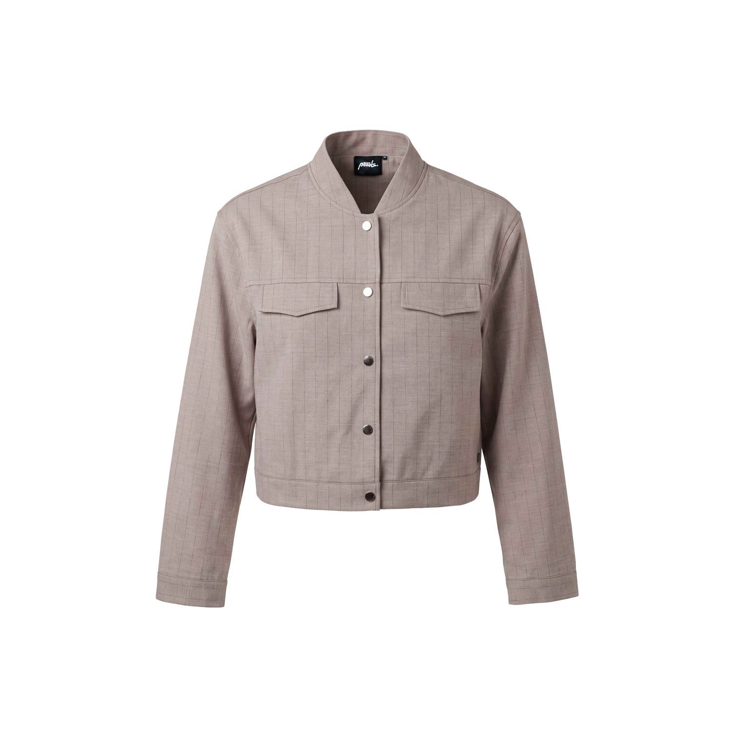 Poools jacket krijtstreep