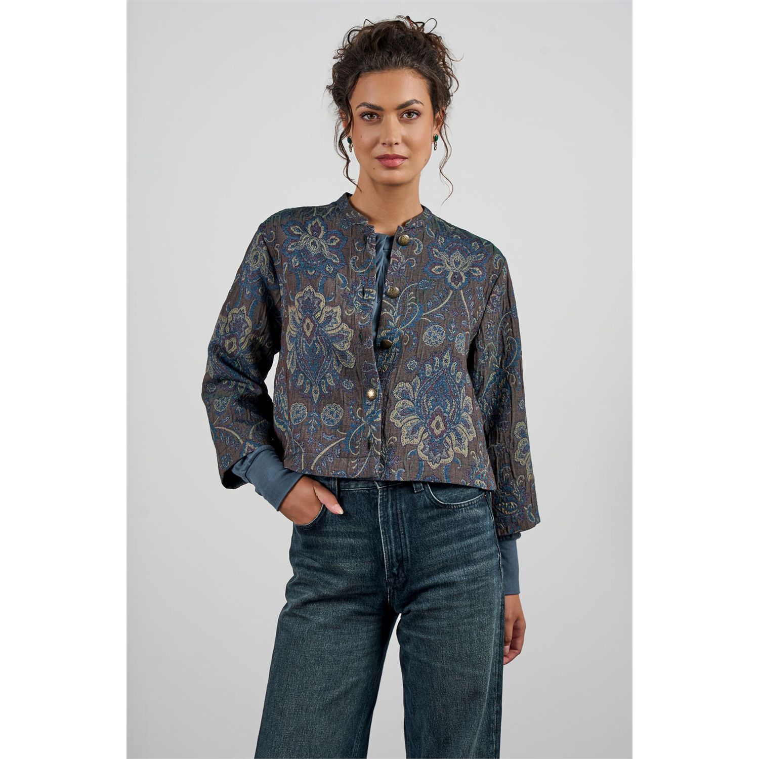 ANOTHER WOMAN blazer jacquard