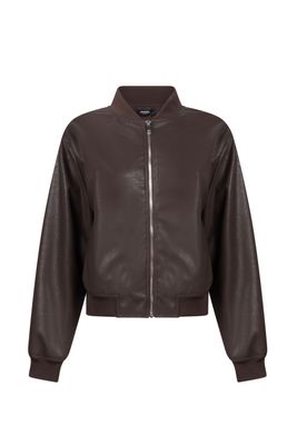 JNSN bomber leer-look