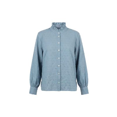 ANOTHER WOMAN blouse ruches