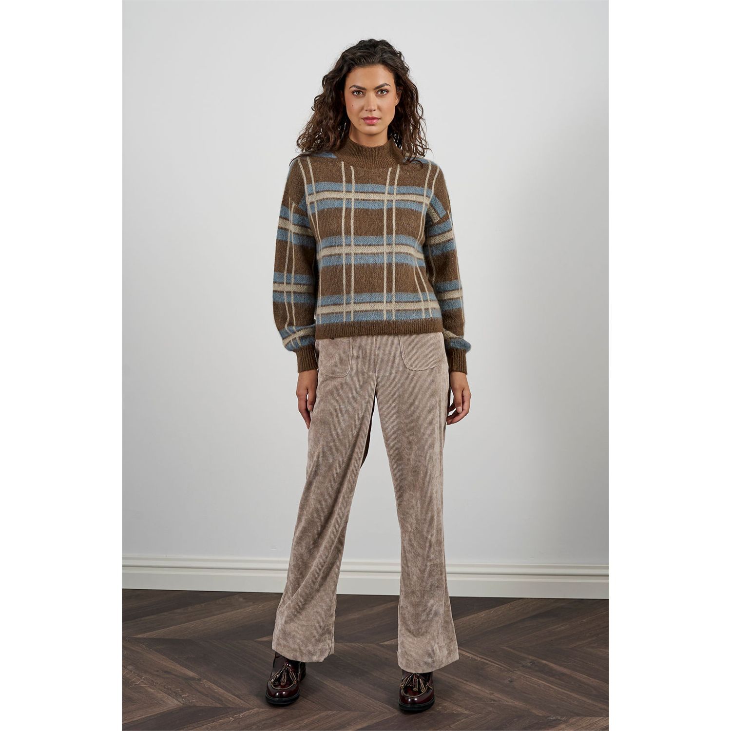 ANOTHER WOMAN rib broek