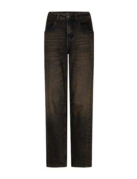 RED BUTTON broek Caitlina side patch