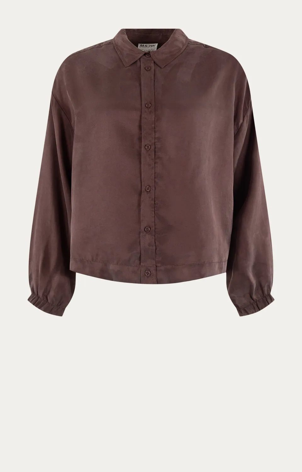 MSCW blouse cropped lyocell