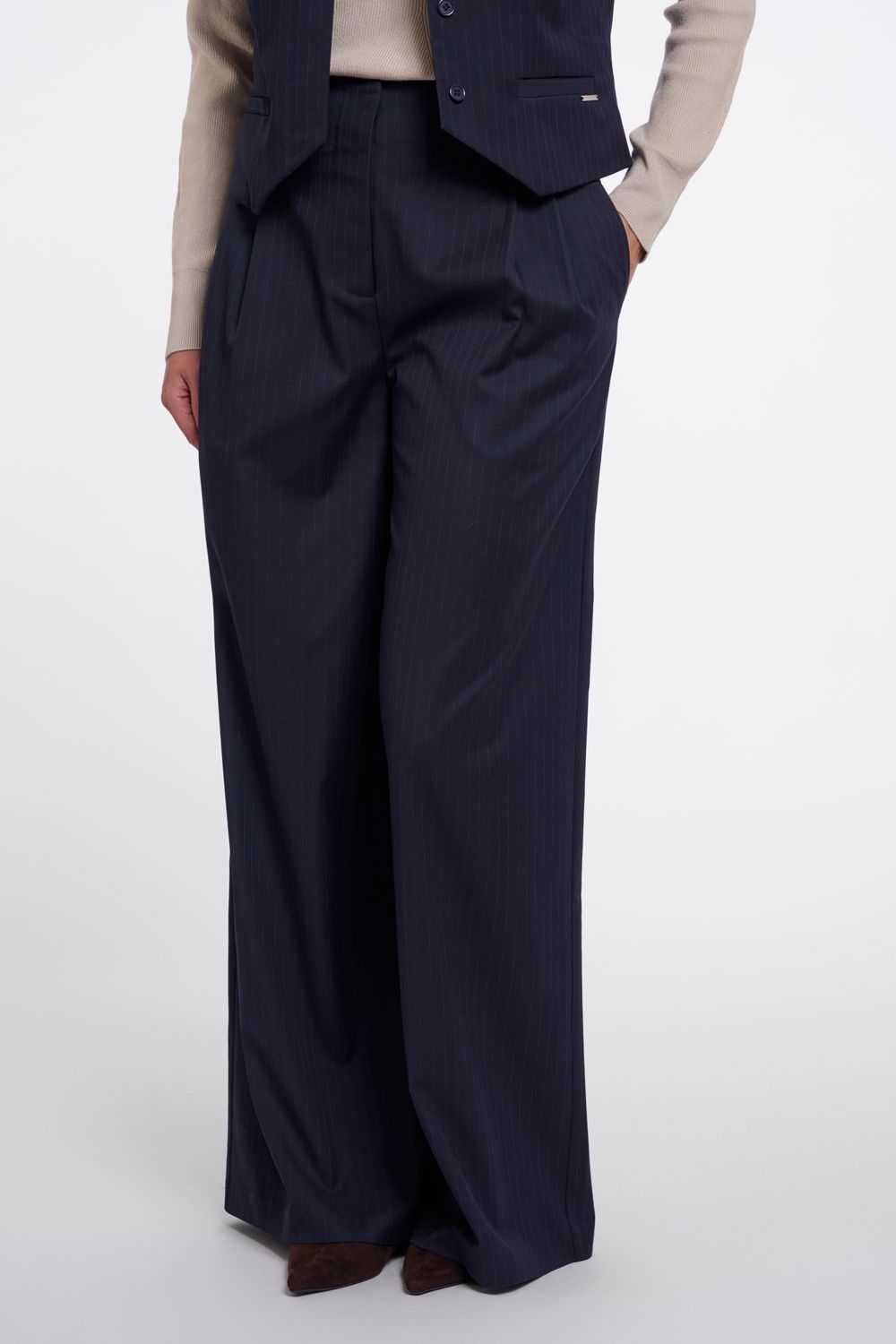 RINO &amp; PELLE pantalon krijtstreep