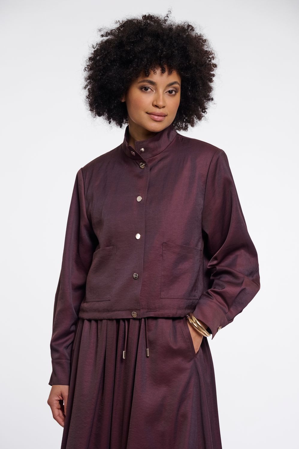 RINO &amp; PELLE blouse jacket glans
