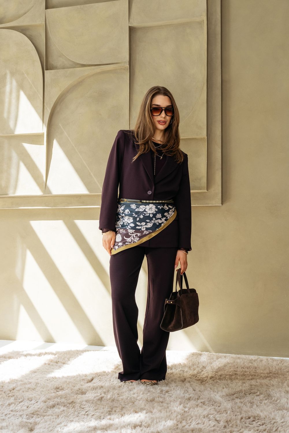 &amp;CO WOMAN sjaal patchwork