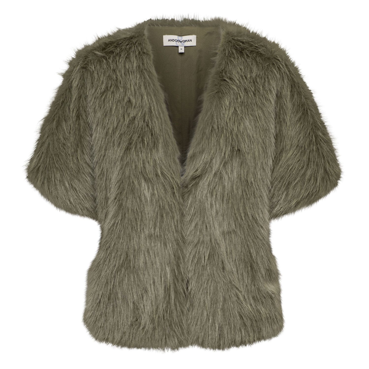 &amp;CO WOMAN gilet hairy