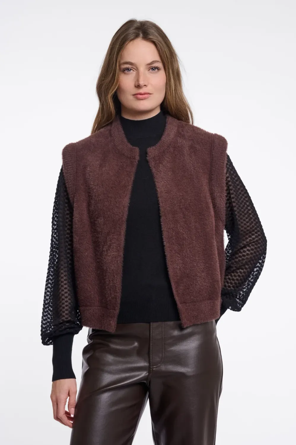 RINO&amp;PELLE gilet fluffy