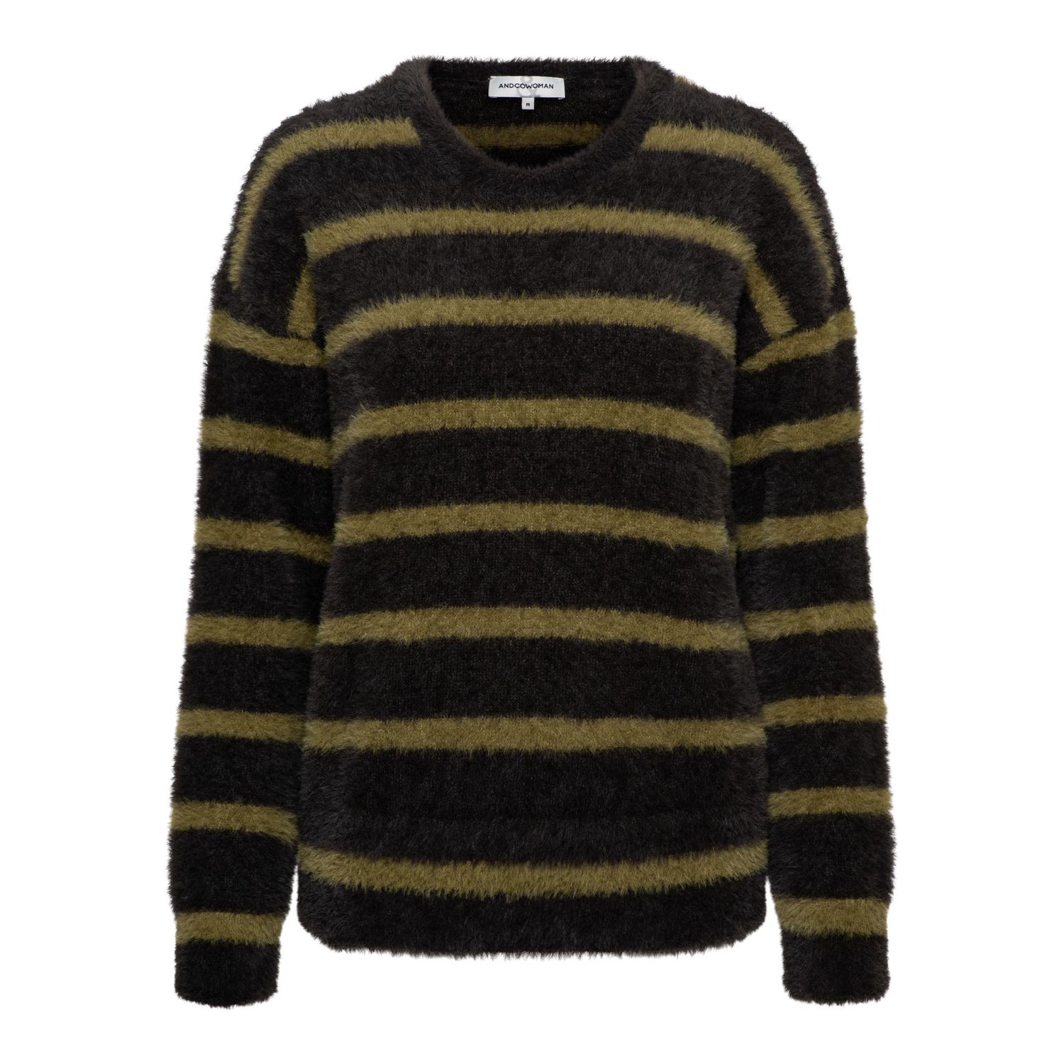 &amp;CO WOMAN trui plush streep
