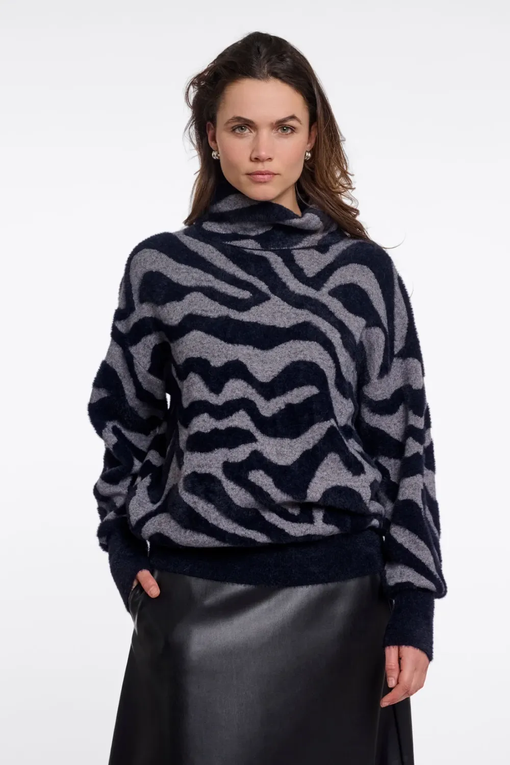 RINO &amp; PELLE trui zebra