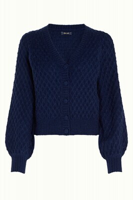 King Louie Cardi 08249 Farfalle Ink Blue