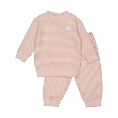 Feetje Pyjama wafel 3056151 oud roze 92 t/m 128