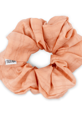 SUI AVA Palma scrunchie SA2402073 oranje beige