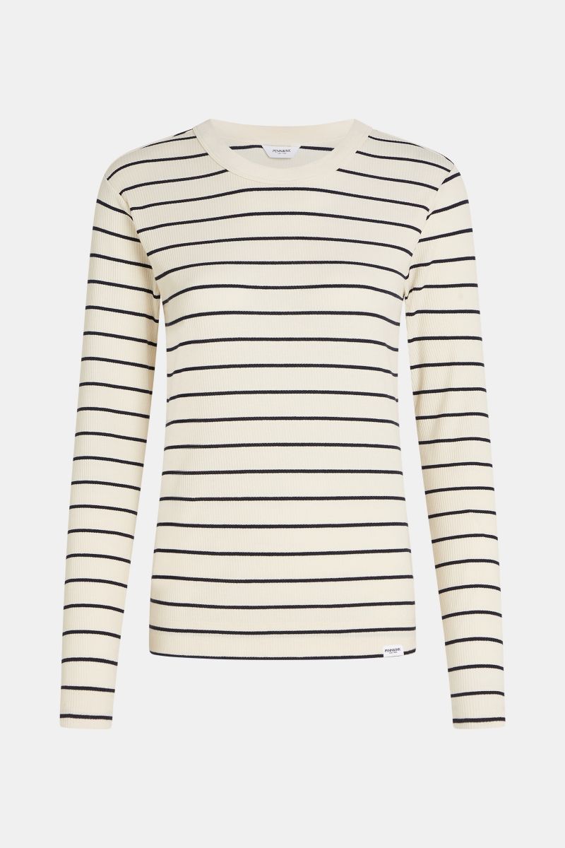 Penn&Ink Longsleeve W24F1545 ecru