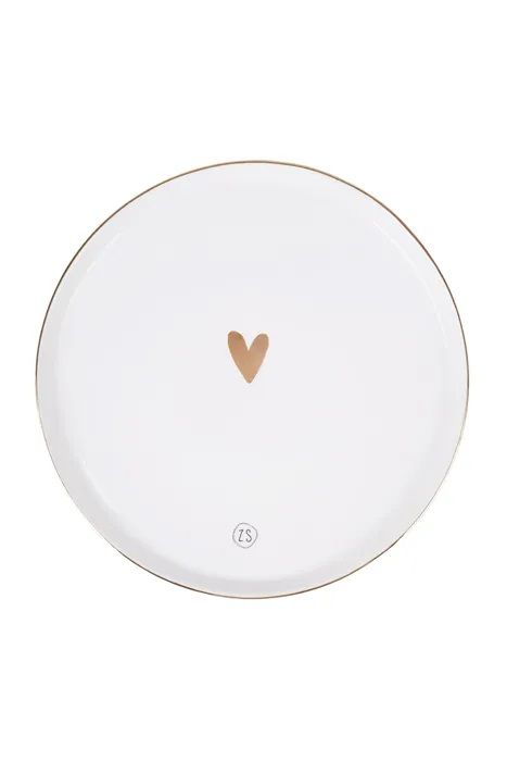 ZUSSS 0701-002-5000-00 Wit met goud hartje