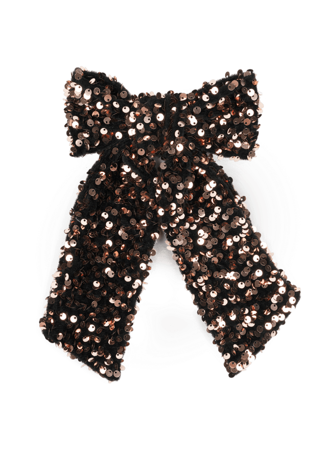 SUI AVA Anne Sequins Bow SA2404200 brown