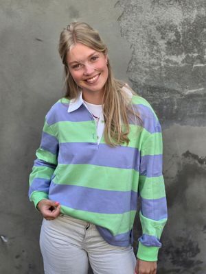 Aline - polo sweater - lila