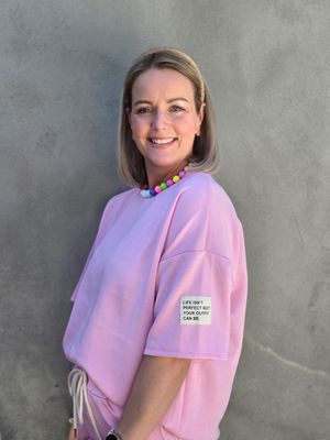 Aline - tweedelige set roze