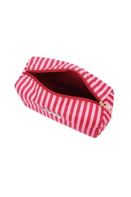 Aline - toilettas stripe  red