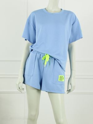 Aline - tweedelig setje blue