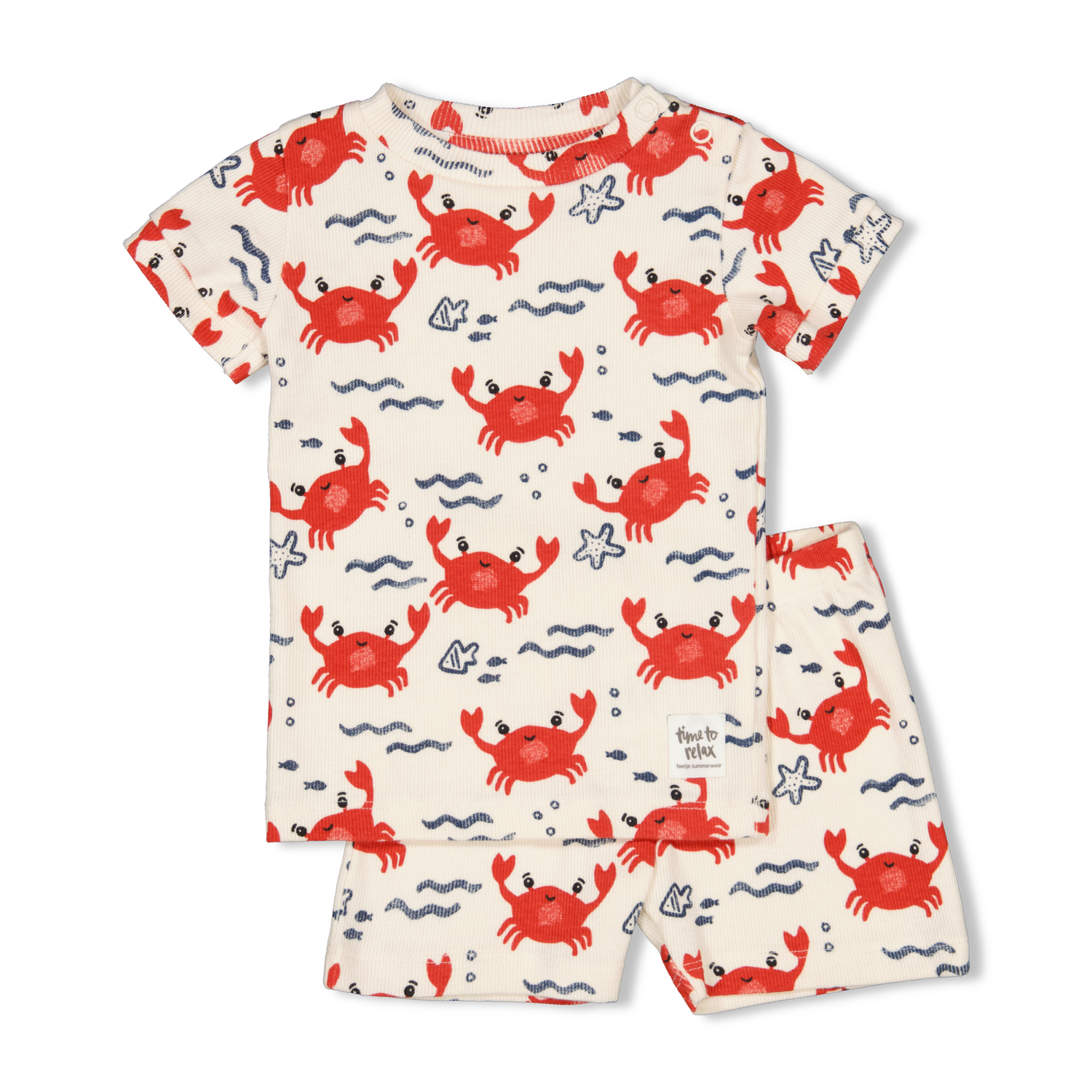 Feetje summer pyjama - Cooper Crab 92 t/m 128