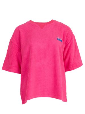 Aline - sweater badstof fuchsia