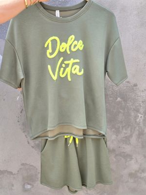 Aline - Dolce Vita set army green