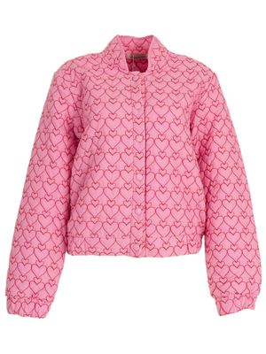 Aline - bomberjack gesteppt rose