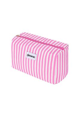 Aline - toilettas rose streep