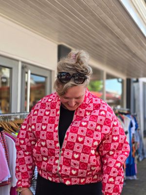 Aline - bomberjack zon rose