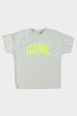 Aline - Iconic sweat t-shirt grey